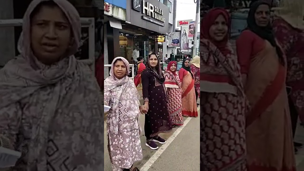 വിവിധ ആവശ്യങ്ങൾ ഉന്നയിച്ചുകൊണ്ട് സുൽത്താൻബത്തേരി മുസ്ലിം ലീഗ് നടത്തിയ മനുഷ്യ ചങ്ങല 