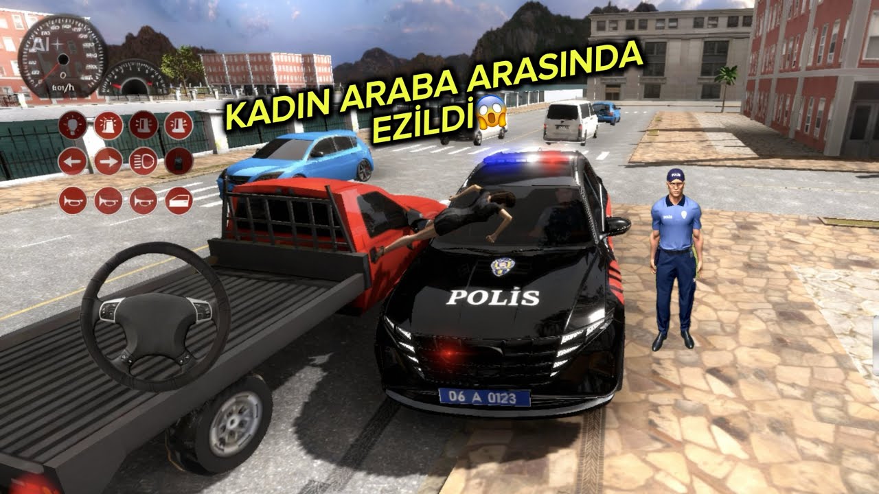 SOYGUNCU KADIN EZDİM 😱😱😱 TÜRK POLİSİ ARABA OYNU #2026 #soyguncukadın #polis #türkpolice #policecar 