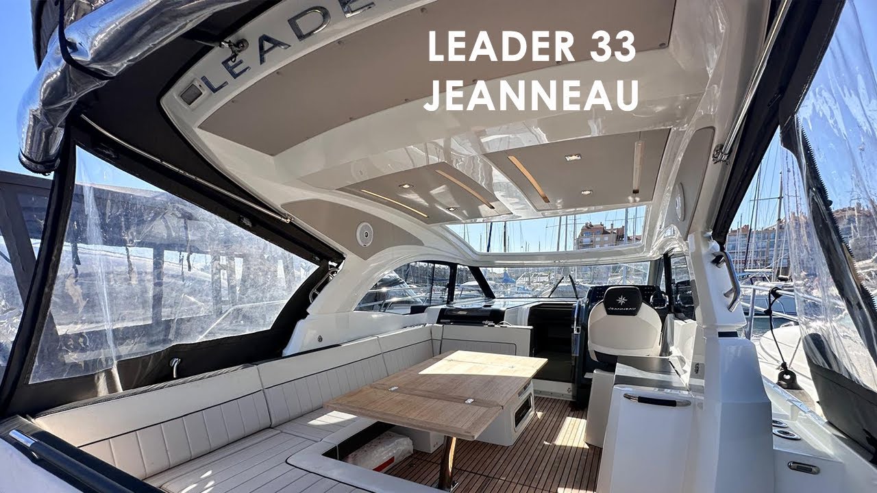 Jeanneau - Leader 33 - Bateau d'occasion 2021 disponible à la vente - Visite à bord
