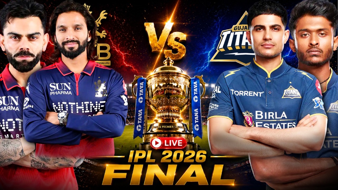🔴RCB Vs GT IPL Final 2026 Live Match | Bengaluru vs Gujarat IPL Final Live 2nd Innings #livescore