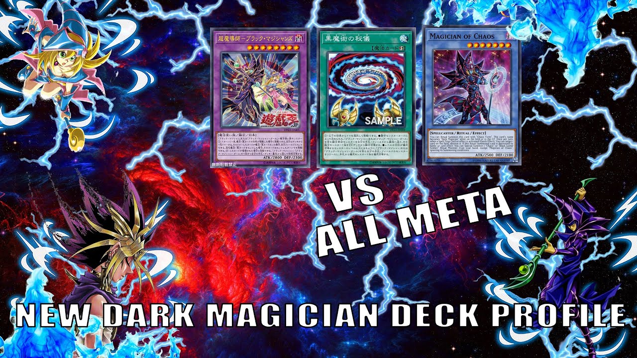 *NEW SUPPORT* DARK MAGICIAN DECK! *FINAL DECK* DARK MAGIC SECRETS!  |YGOPRO | YUGIOH [AMV-AMSV]