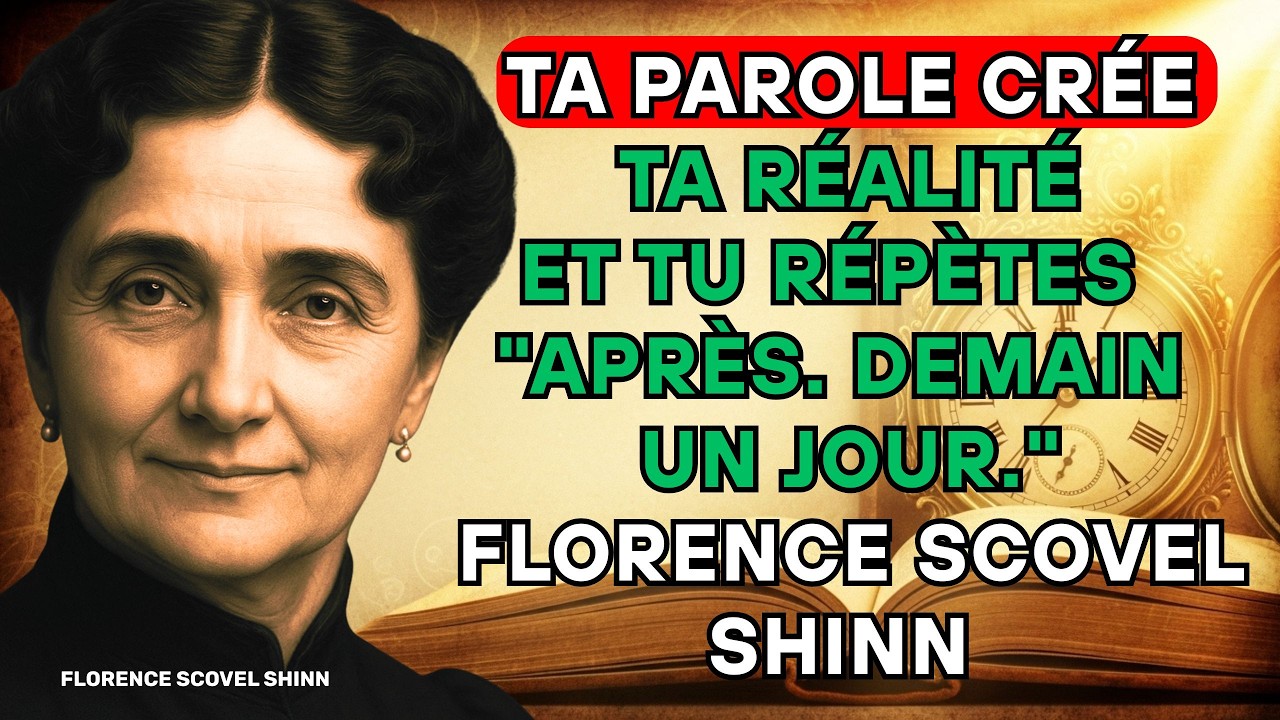 Donne-moi 20 MINUTES et ta PAROLE CRÉATRICE détruira la Procrastination pour toujours FLORENCE SHINN