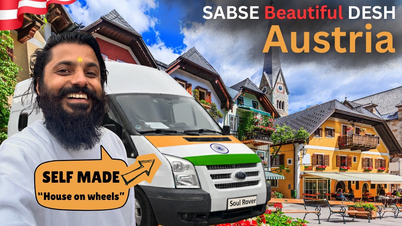 Austria Vlog in Hindi - Indian Vanlife in Europe