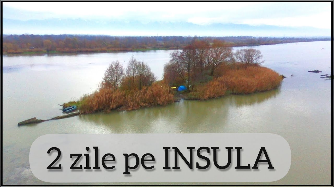 PESCUIM și GĂTIM pește în SĂLBĂTICIA OLTULUI - Două zile cu CORTUL pe INSULA în luna NOIEMBRIE