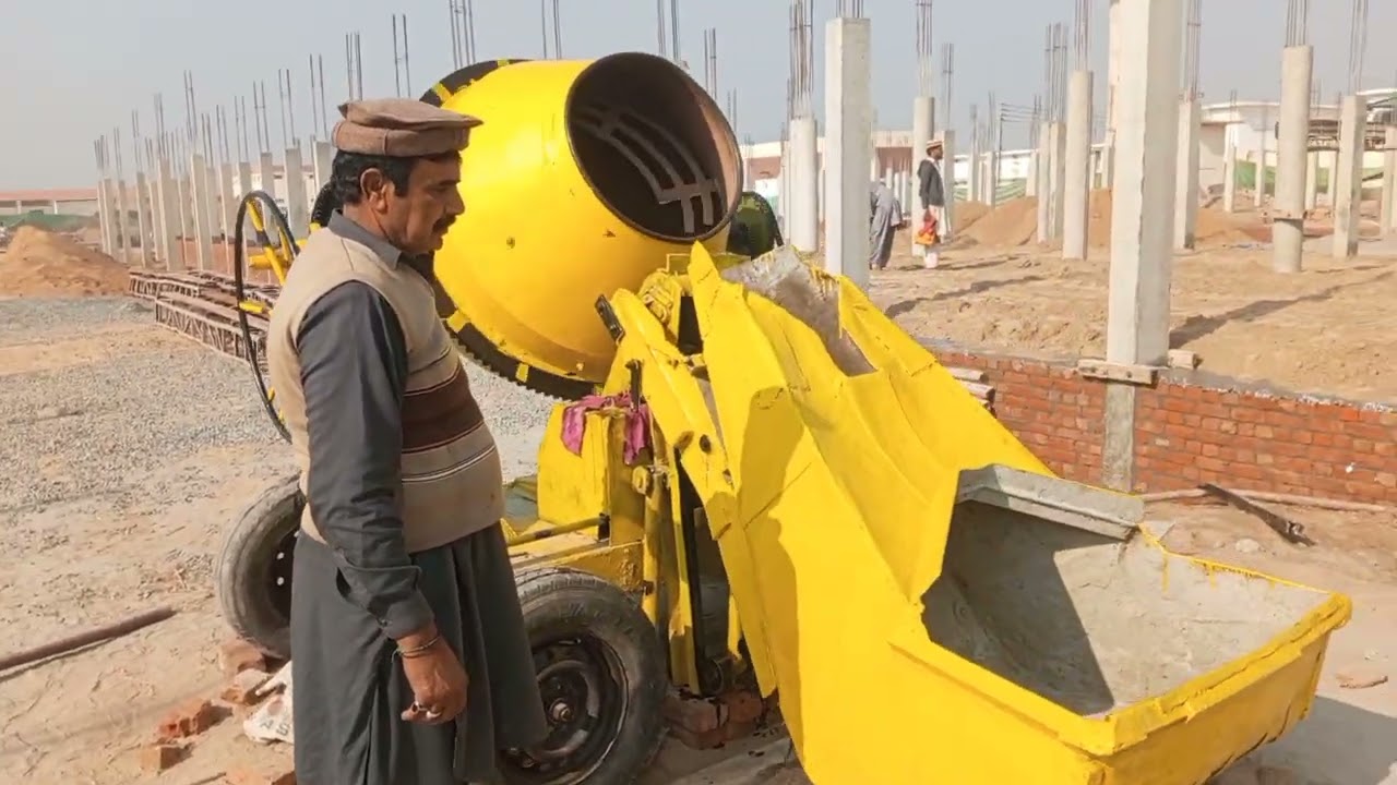 Concrete Mixer Mashine chek work|| How To chek Concrete Mixer Mashine Before Concrete