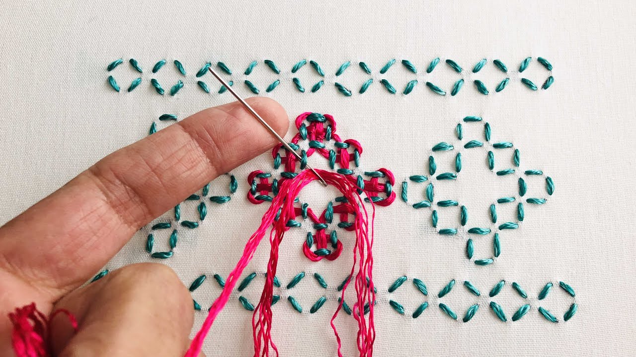 Pariwar Embroidery - Sindhi Tanka - Bavaliya Hand Embroidery - Table cloth and Kurtis Embroidery -