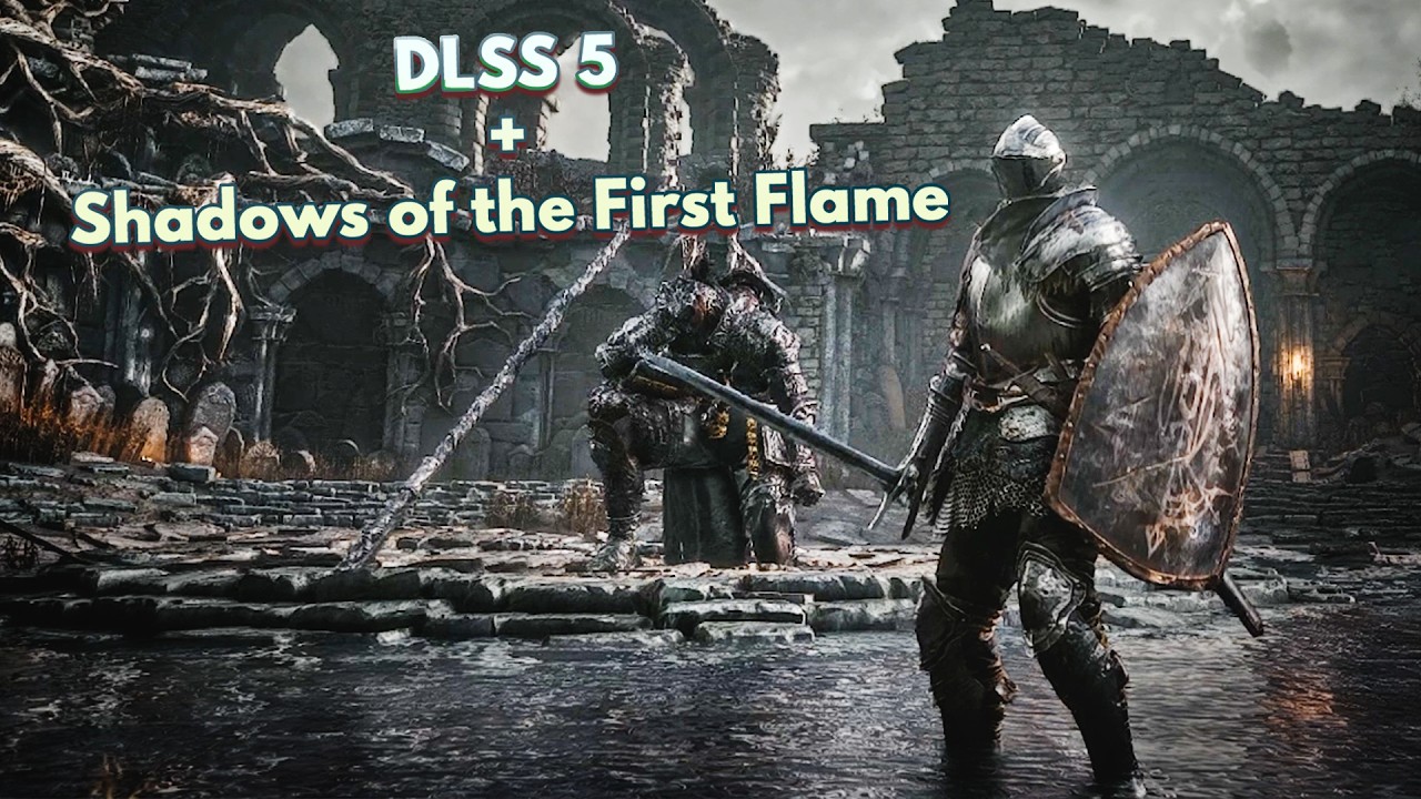 Dark Souls III - DLSS 5 + Shadows of the First Flame mod + Reshade