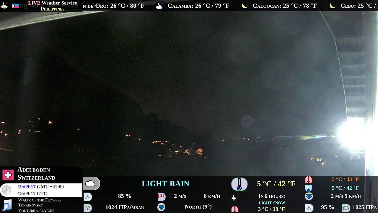 International live cameras and weather 🔴 LIVE Weather Service