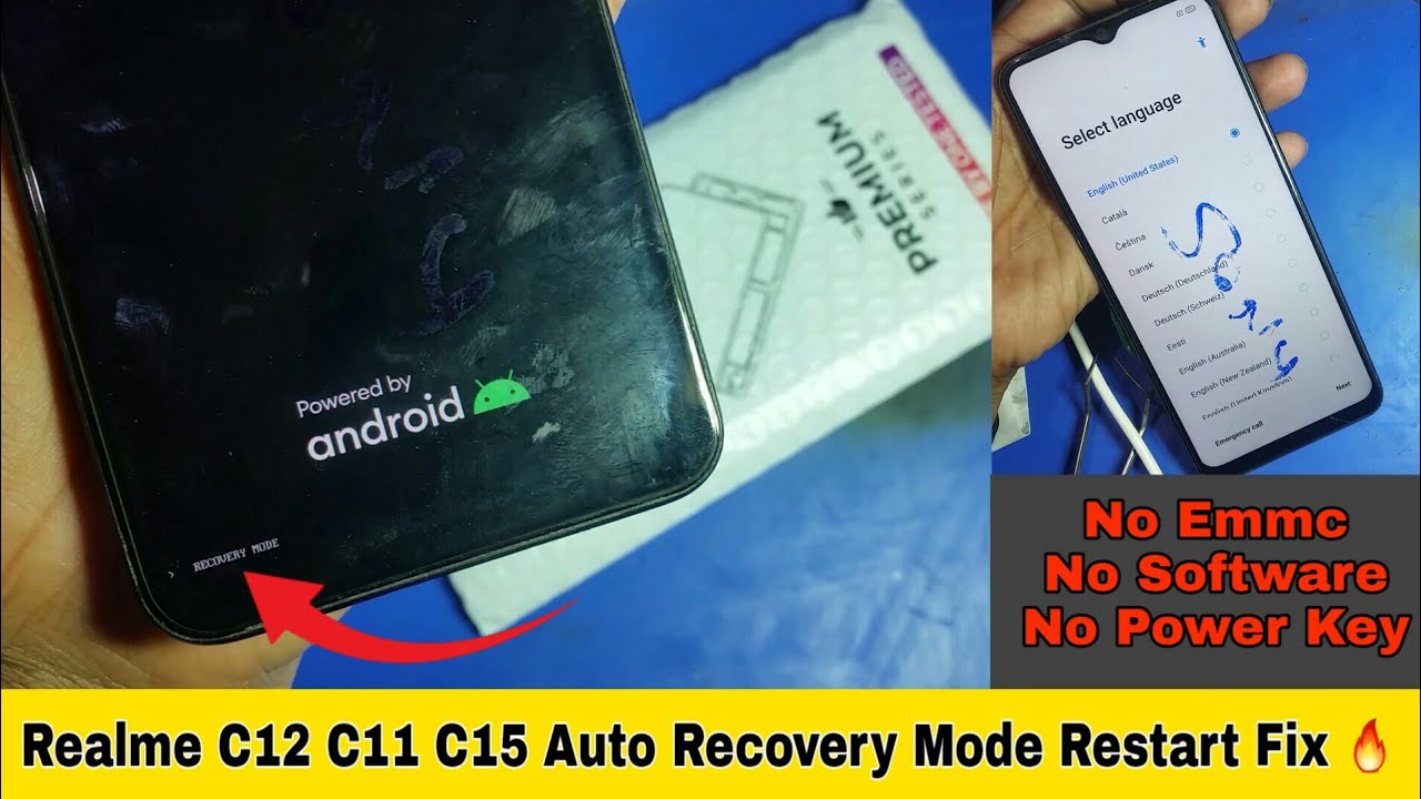 Realme C12 C11 C15 Auto Recovery Solution 🔥| Auto Restert Solution