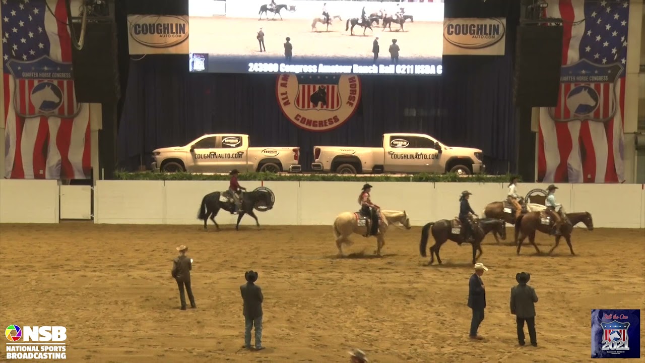 2021 Quarter Horse Congress Amateur Ranch Rail Awards