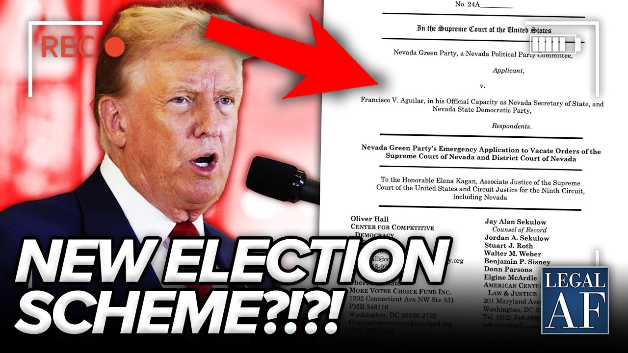 Trump Makes EMERGENCY Filing at Supreme Court... BACKING Green Party?!?