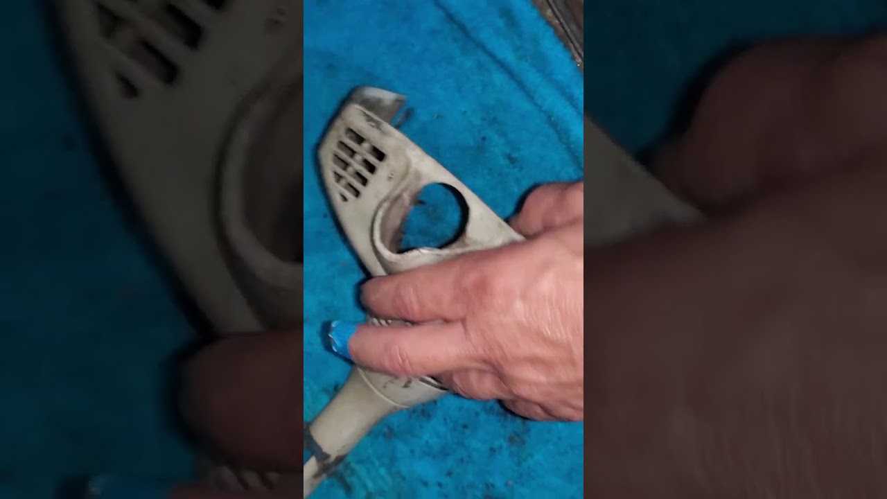 sthil fs55r trigger holder tabs broke on Stihl Engine housing - 4140 020 3000