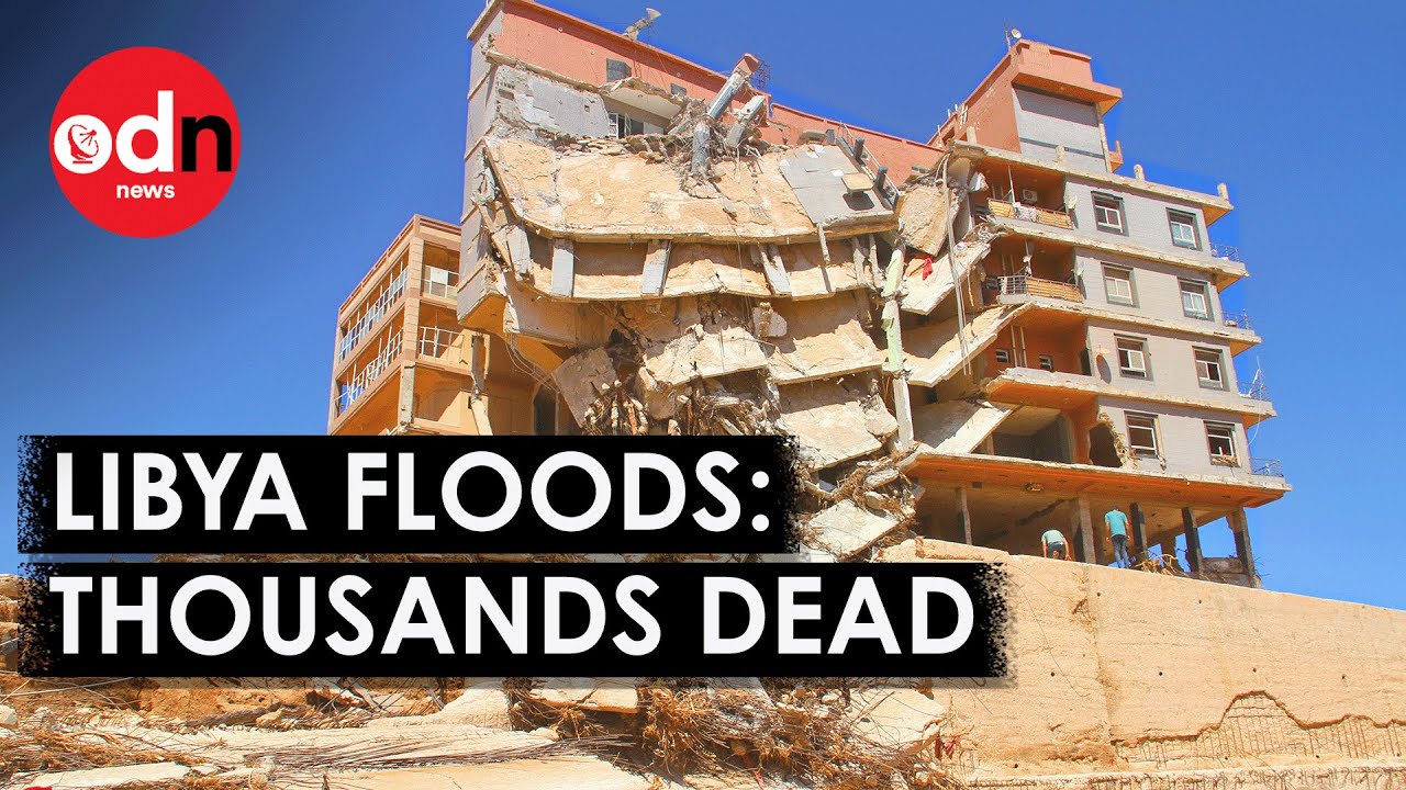 Libya Floods: Dramatic Footage Shows City of Derna Destruction