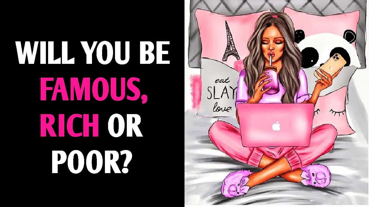 WILL YOU BE FAMOUS, RICH OR POOR? Your Financial Future Revealed Personality Test | Magic Quiz