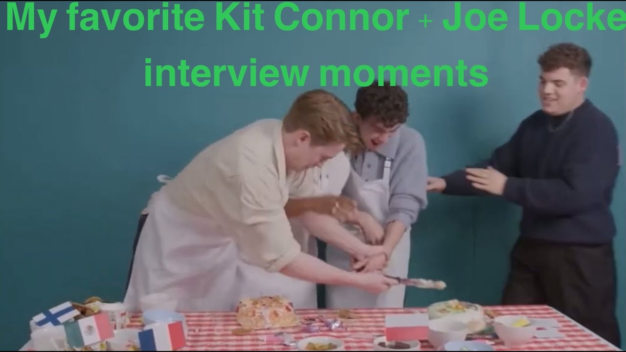 My favorite Joe Locke and Kit Connor interview moments