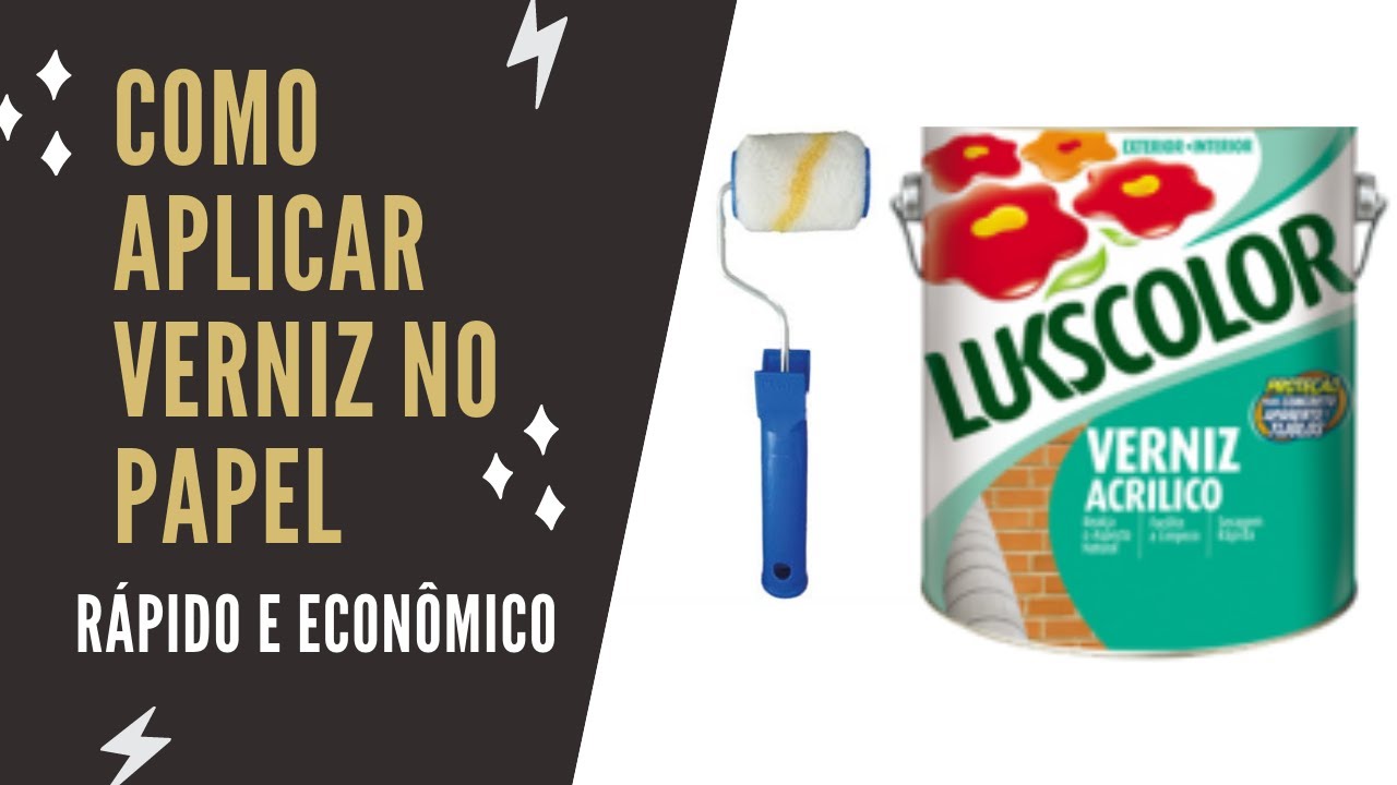 Como Aplicar Verniz Acrílico no papel fotográfico - Rápido e Econômico