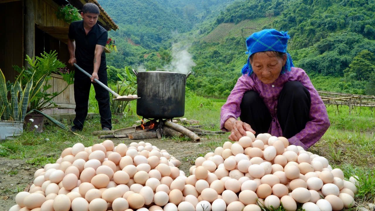 500-Egg Recipe in the Mountains &ndash; Self-Sufficient Living