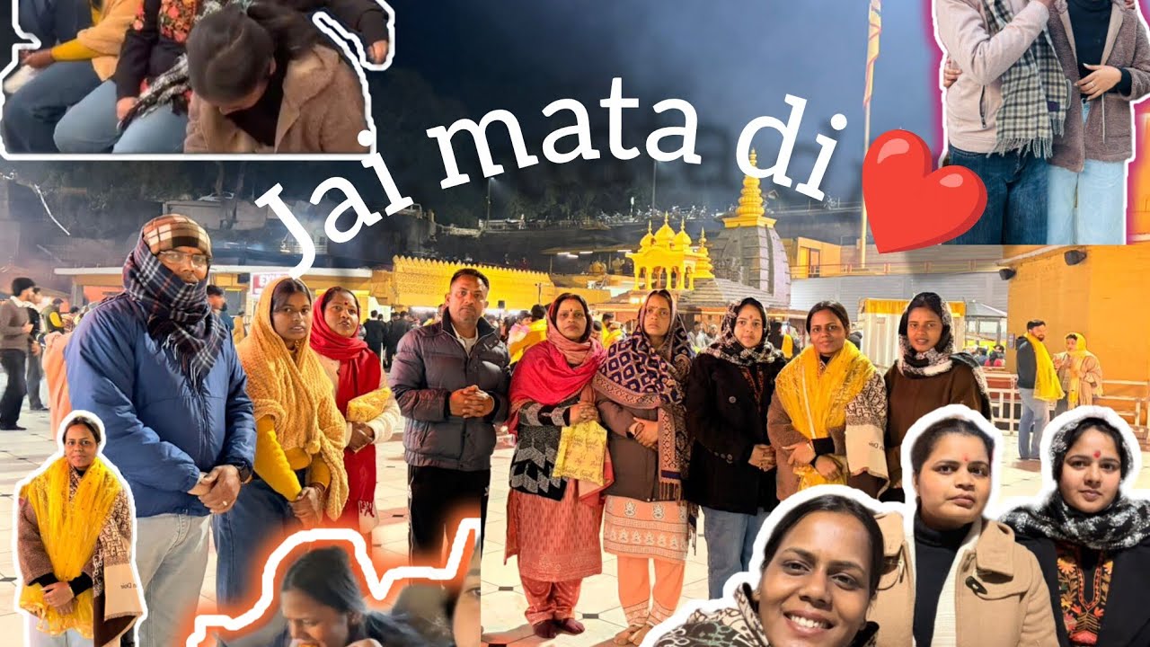 Hum Gyee 5 Deviyo Ke Darshan Krne ❤️🙏🏻