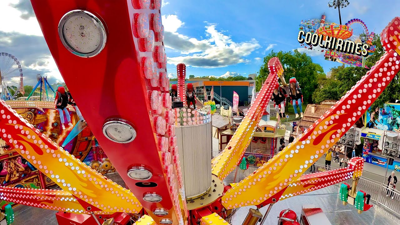 Dance Jumper Ruitenberg Sipkema | Onride [ Herbst Dippemess Frankfurt 2024 ] - Clip by CoolKirmes