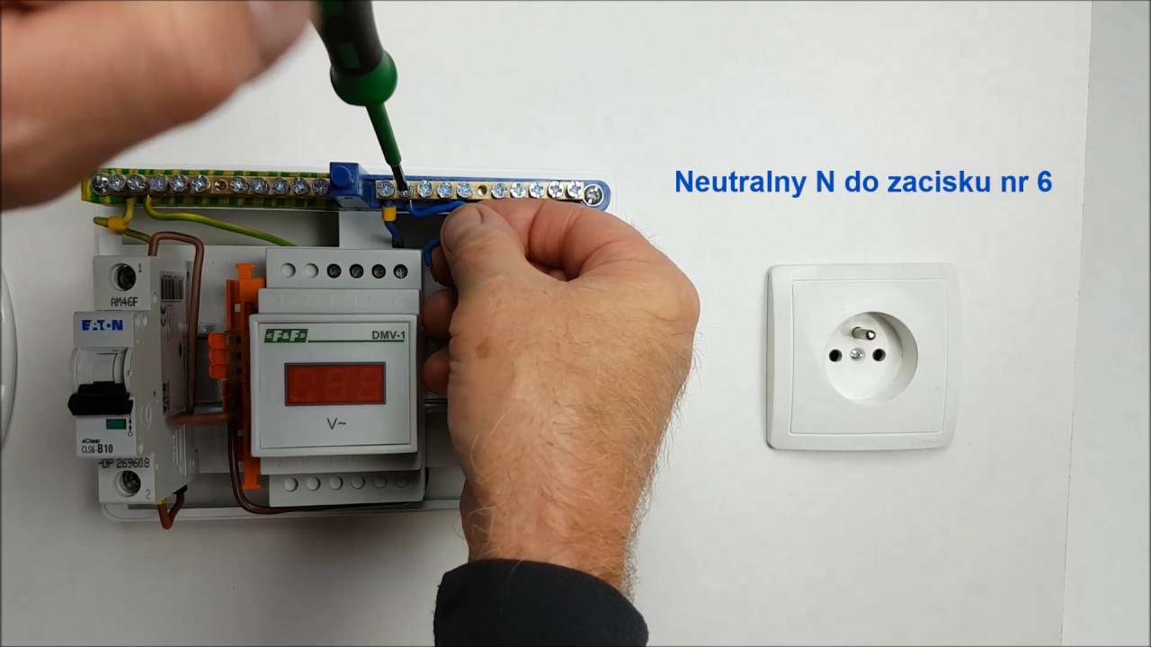 Woltomierz DMV-1 - cyfrowy wskaźnik napięcia
