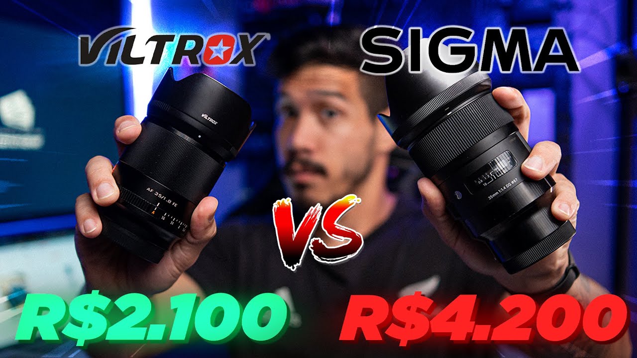 QUAL LENTE É MELHOR? 35MM VILTROX VS 35MM SIGMA ART