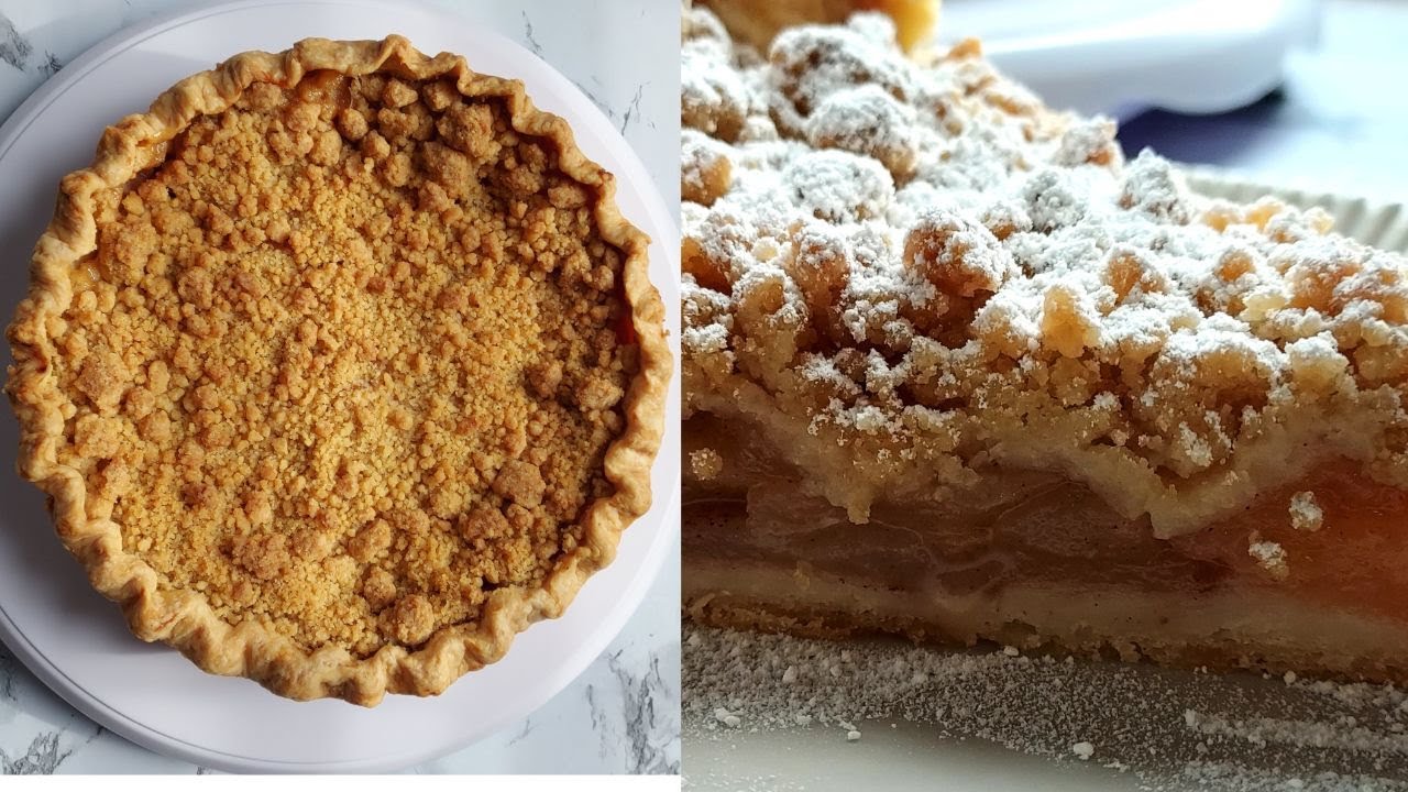 Dutch Apple Pie Recipe | How to Make Apple Crumble Pie