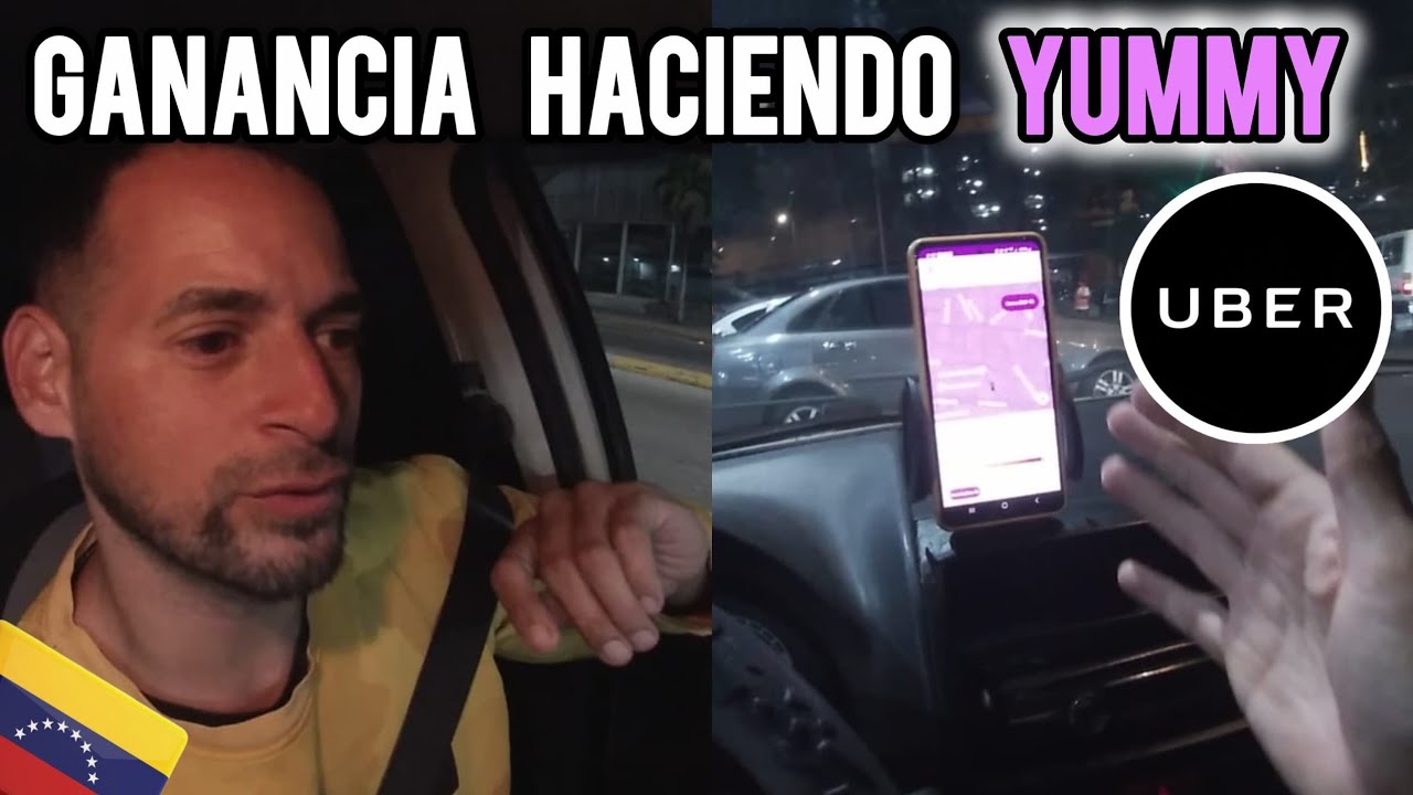 CUANTO GANO EN CARRO 🚗 App yummy (uber) en Venezuela.