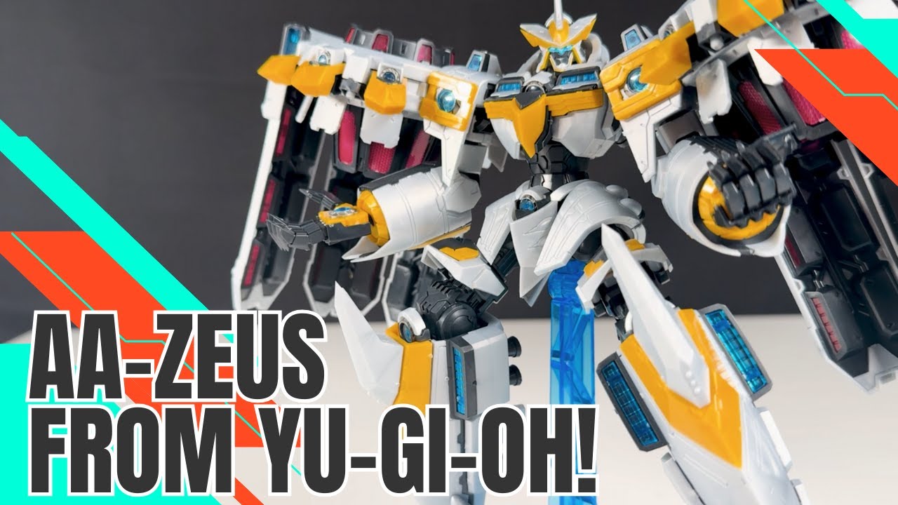 Review AA-ZEUS - Sky Thunder Model kit from Yu-Gi-Oh! An awesome kit from  Max Factory