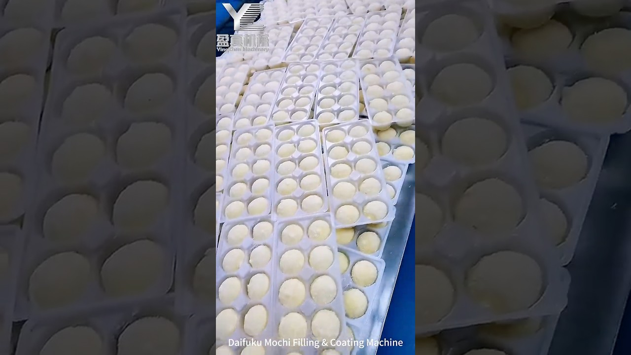 Daifuku Mochi Filling & Coating Machine,Japanese Fruits Daifuku Mochi Machine,Snowball Cakes Machine