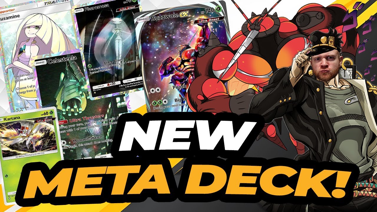 Buzzwole EX Ultra Beasts is a NEW META DECK! | Pokémon TCG Pocket Deck Highlight