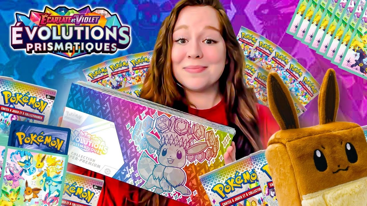 UN COFFRET POK&Eacute;MON MAGNIFIQUE ! OUVERTURE SUPER PREMIUM COLLECTION &Eacute;VOLUTIONS PRISMATIQUES ! ✨