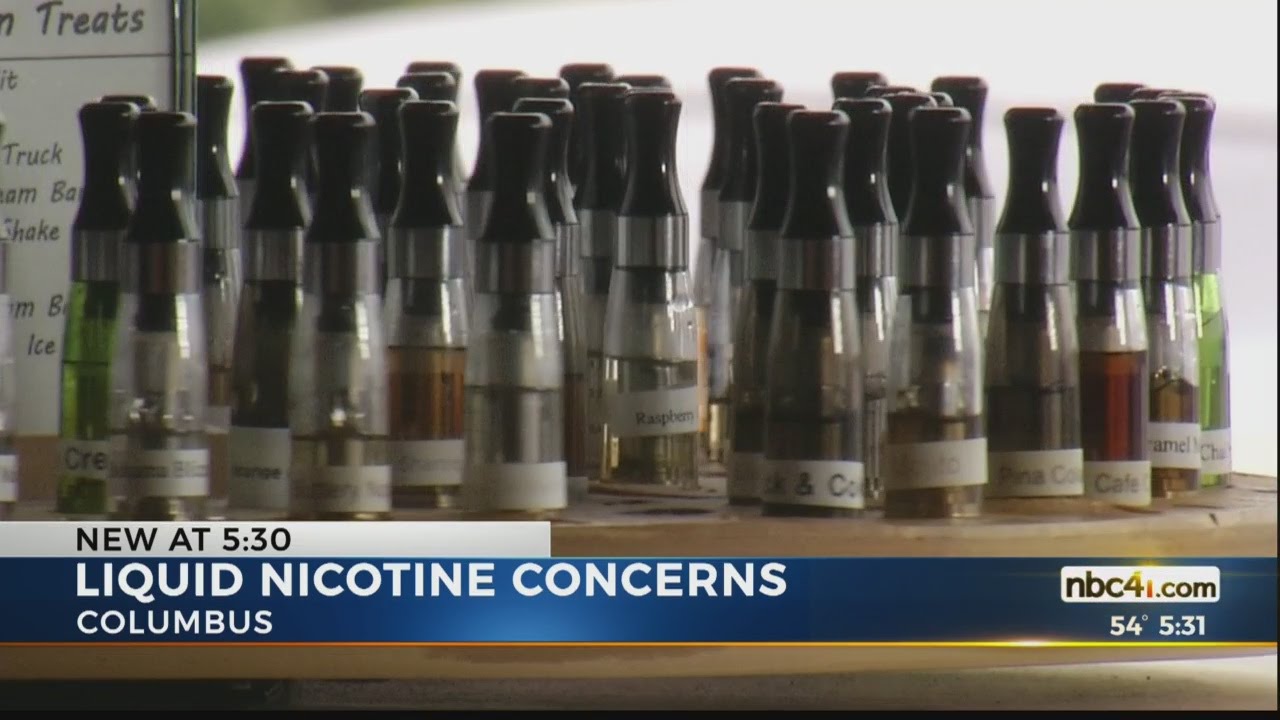 Doctors seeing increase of hospitalization of children from liquid nicotine consumption