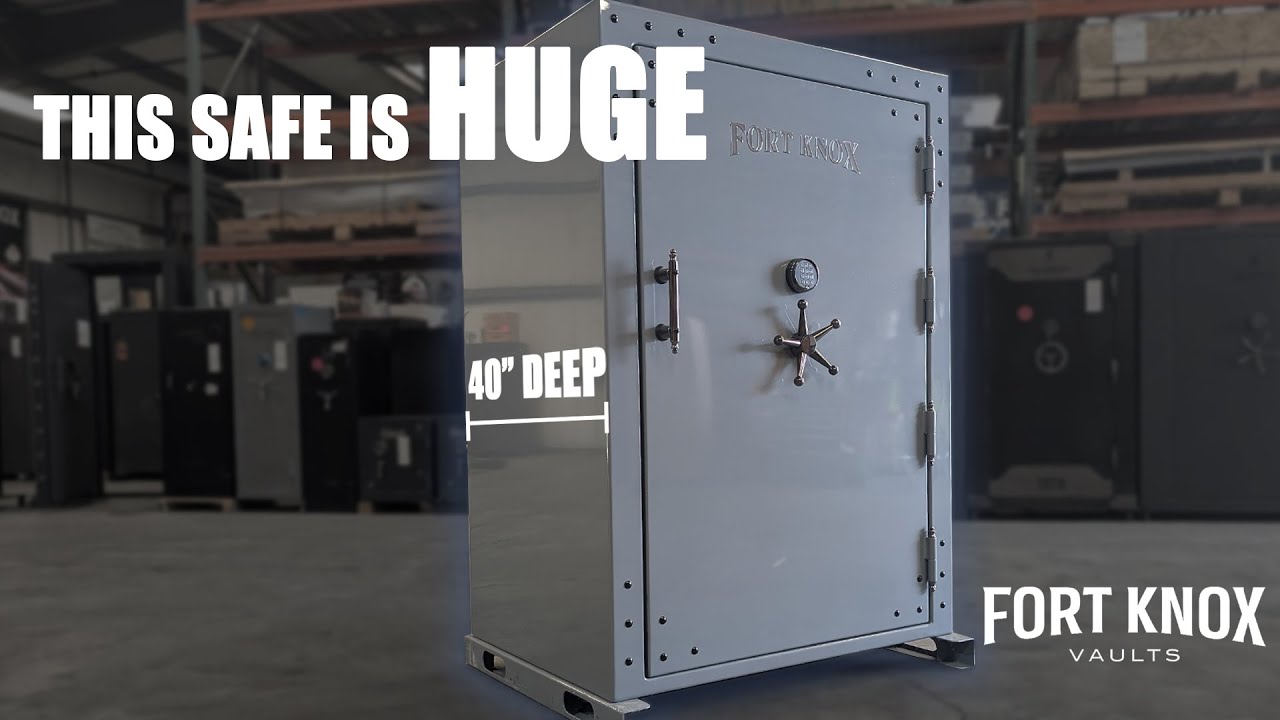 This Safe is MASSIVE - Fort Knox Extra Deep Series