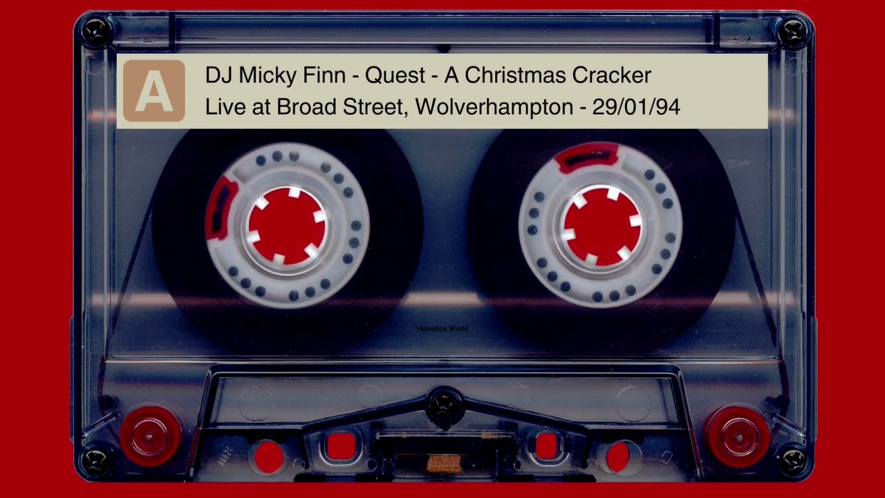 DJ Micky Finn Live at Fibre Optic A Christmas Cracker - Saturday 18th December 1994 - Edge, Coventry