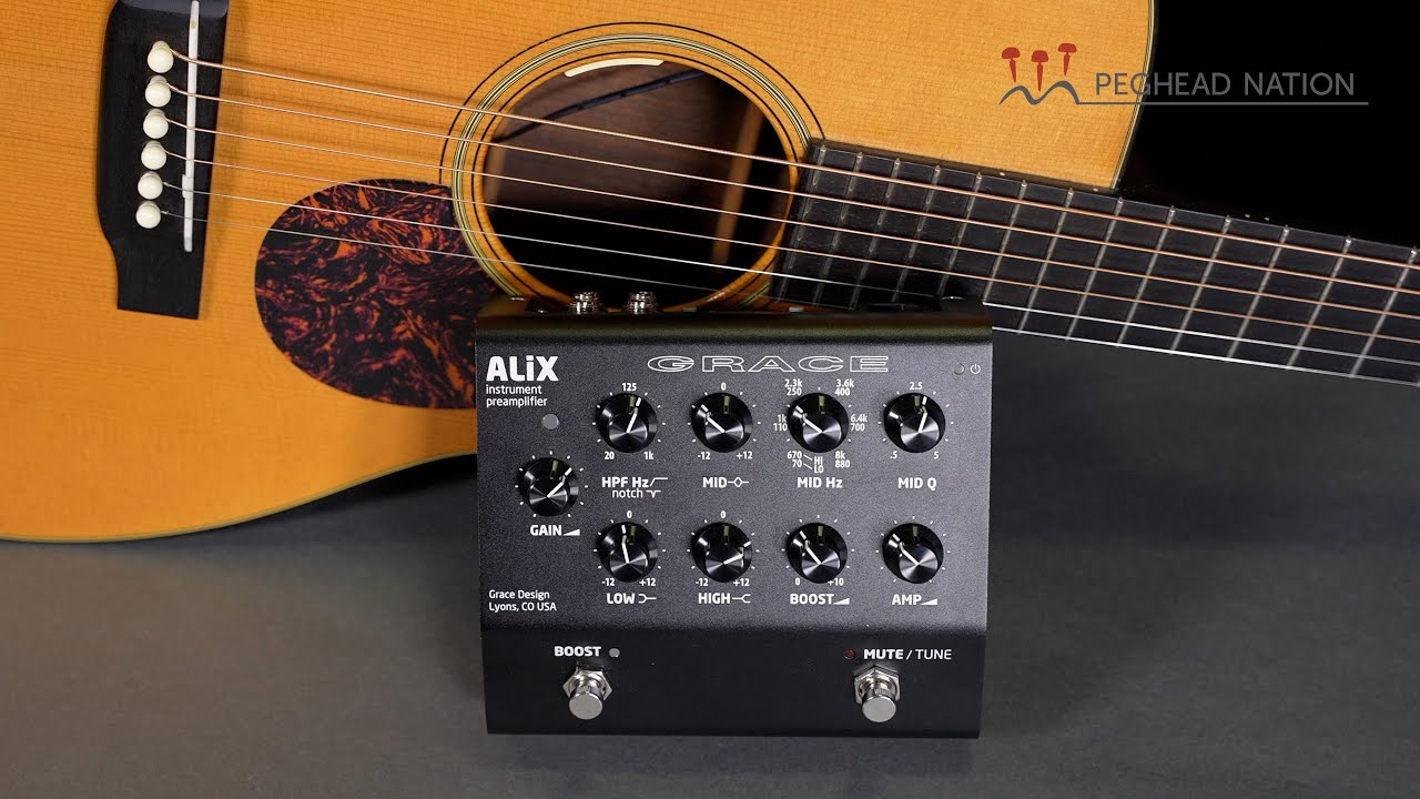 Grace Design ALiX Preamp Demo from Peghead Nation