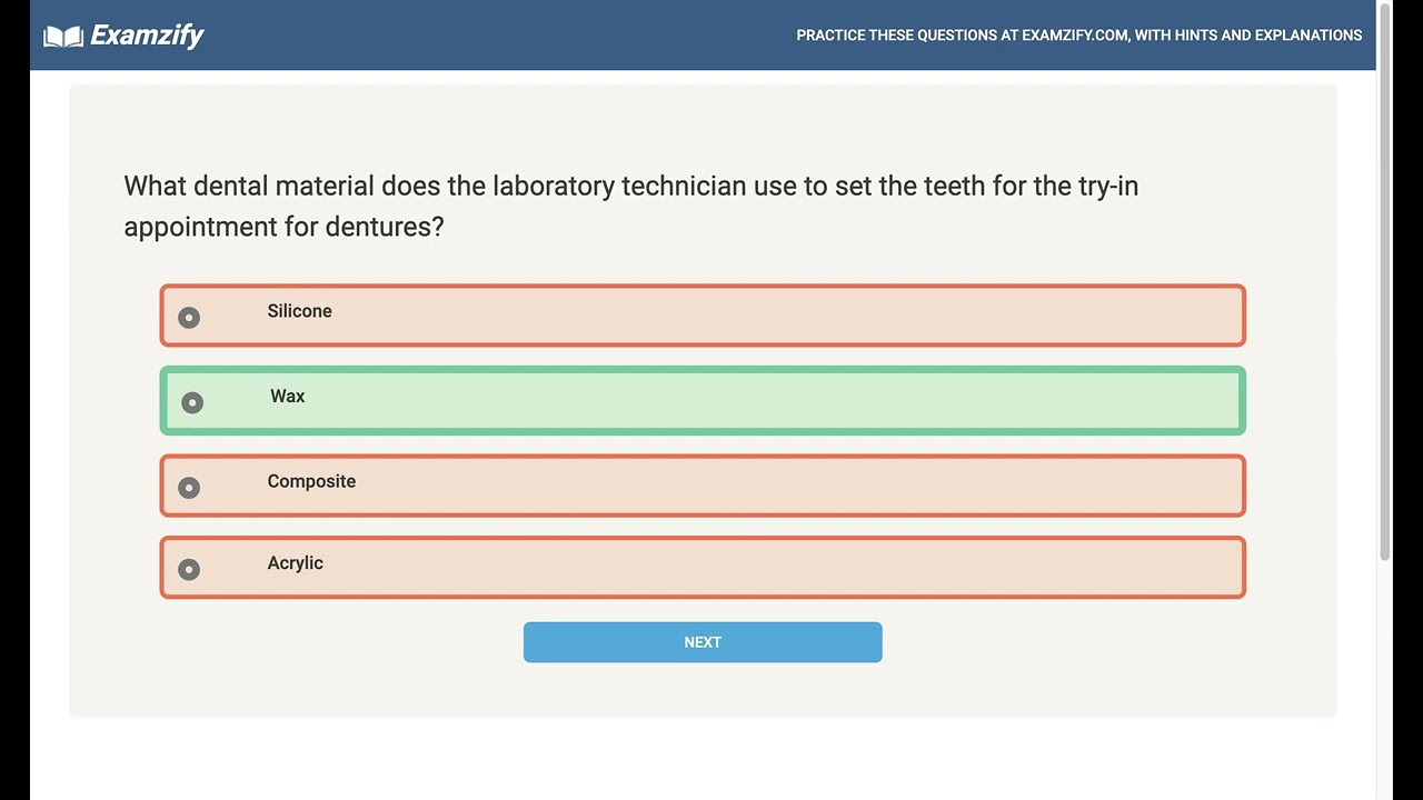 California Registered Dental Assistant (RDA) Written Practice Exam