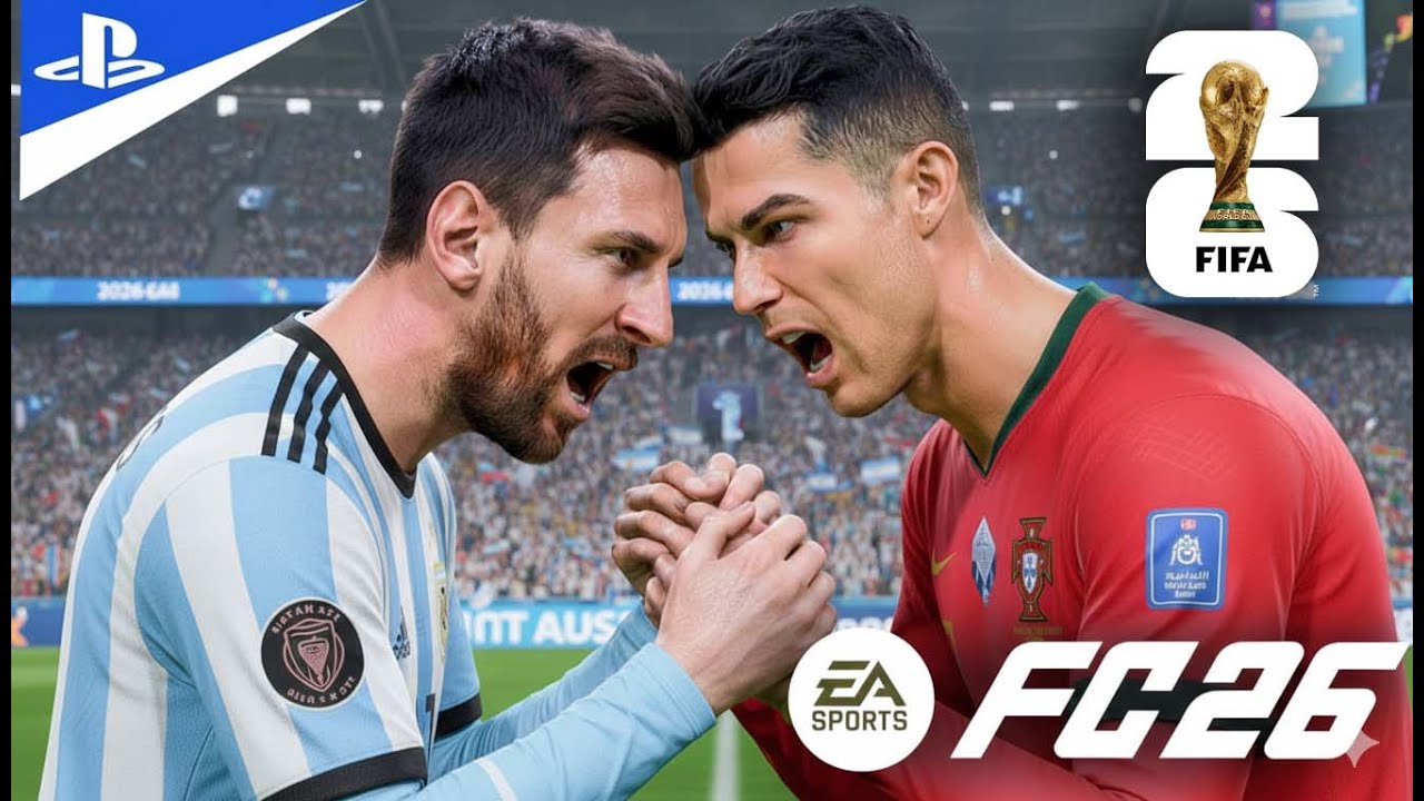 Ronaldo vs Messi | FC 26 Gameplay Portugal vs Argentina 2026 FIFA World Cup