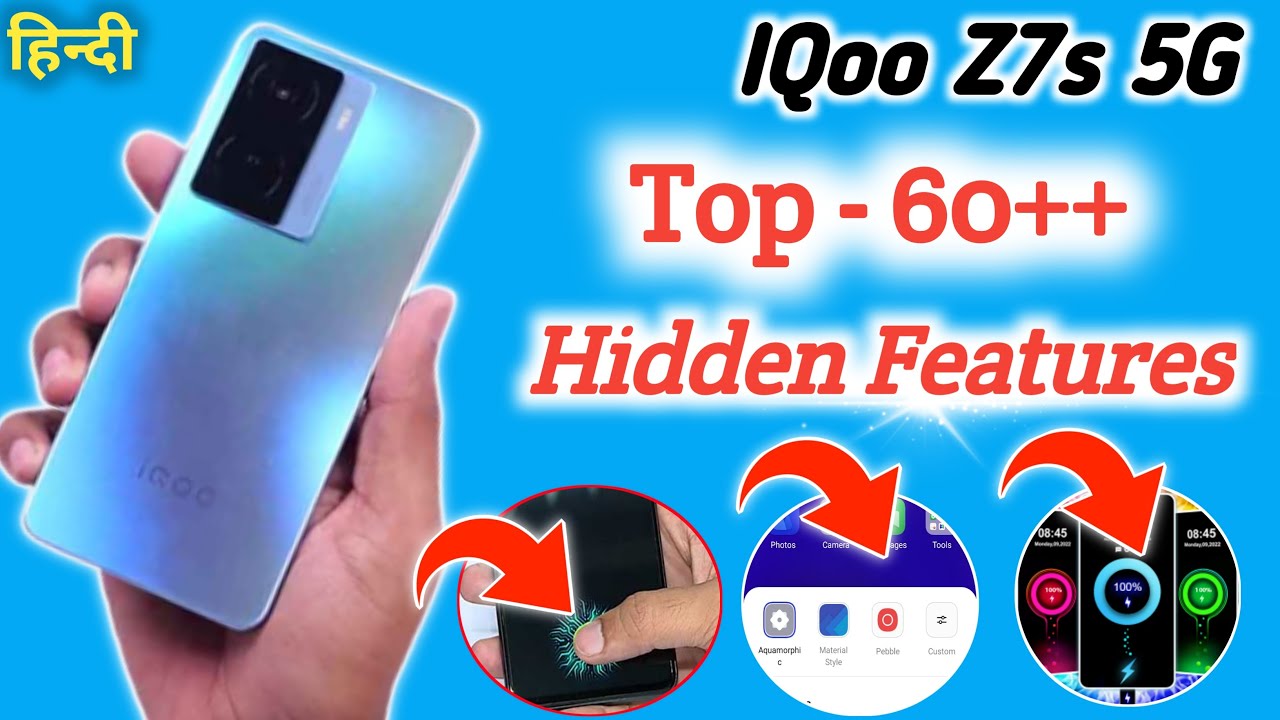Iqoo z7s Tips And Tricks | Top 60++ Hidden Features | Iqoo z7s