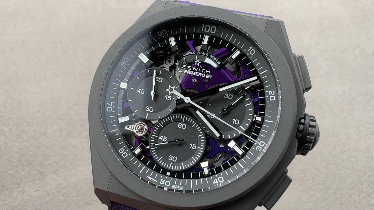Zenith Defy El Primero 21 Ultraviolet (97.9001.9004/80.R922) Zenith Watch Review