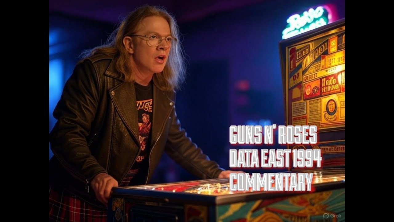 Guns N’ Roses Pinball by Data East: Rock ‘n’ Roll Action on the Playfield! 🎸🔥