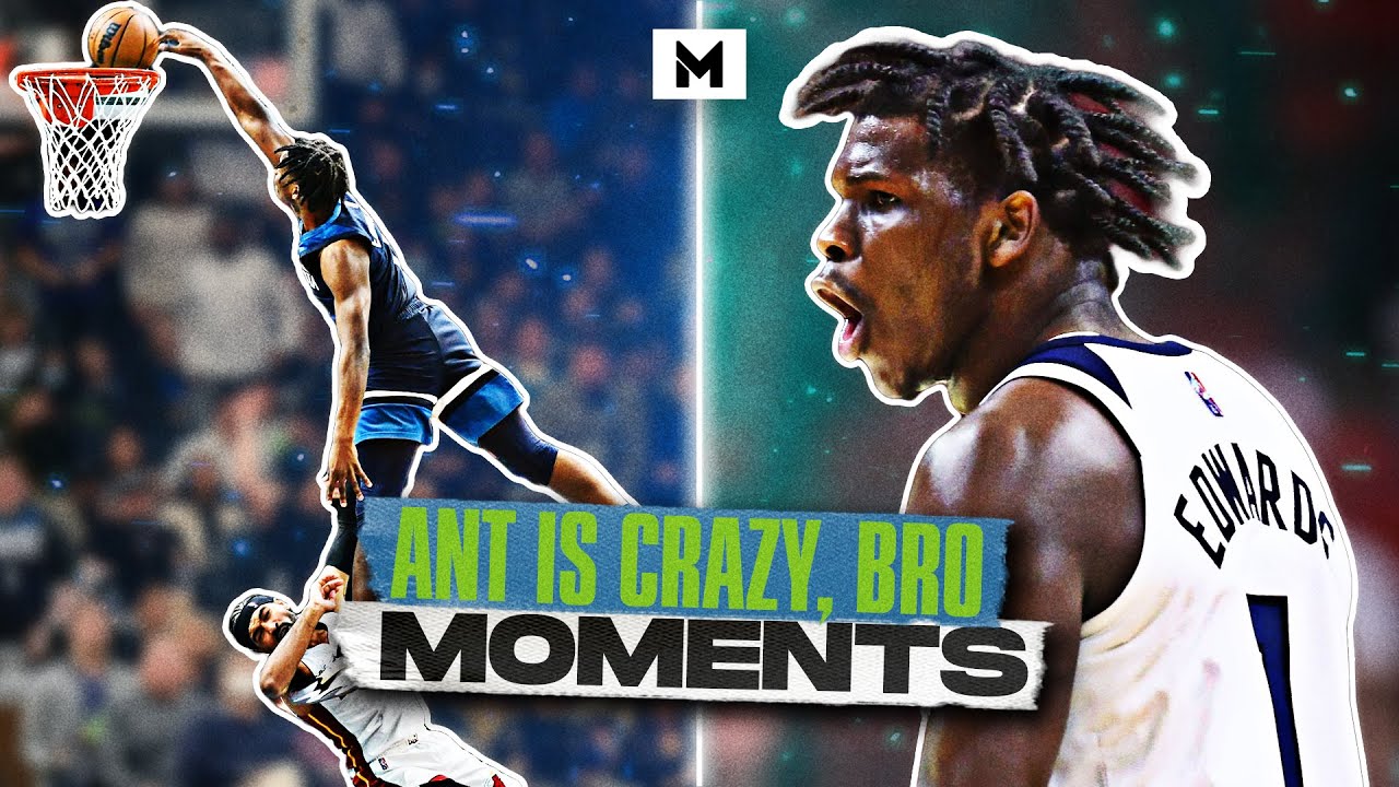 10 Minutes Of Outrageous Anthony Edwards Moments 🐺🔥