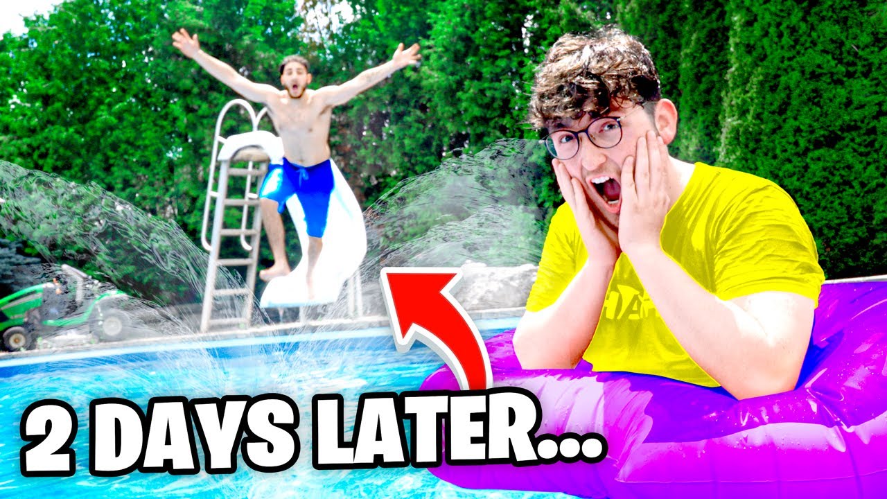 LAST To Leave The POOL Challenge!