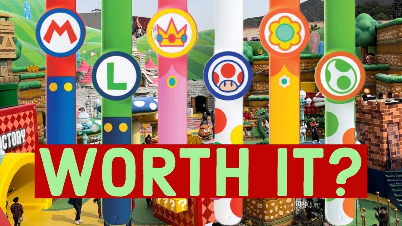 POWER UP BANDS - WORTH IT? SUPER NINTENDO WORLD - UNIVERSAL STUDIOS HOLLYWOOD 🤯🔥