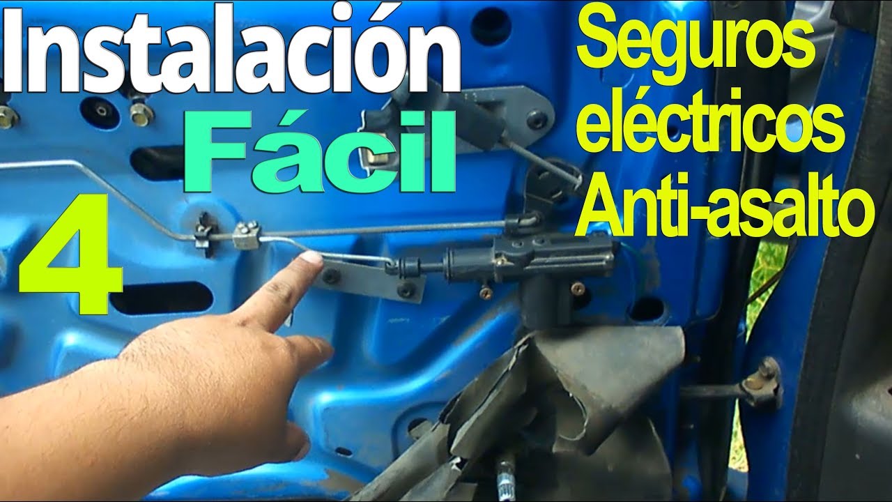 Como instalar Seguros Eléctricos para Autos