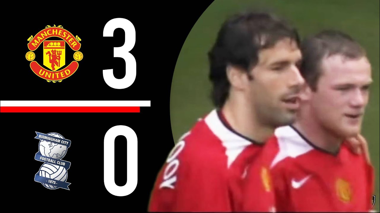Manchester United v Birmingham City | HIGHLIGHTS | 2005/2006