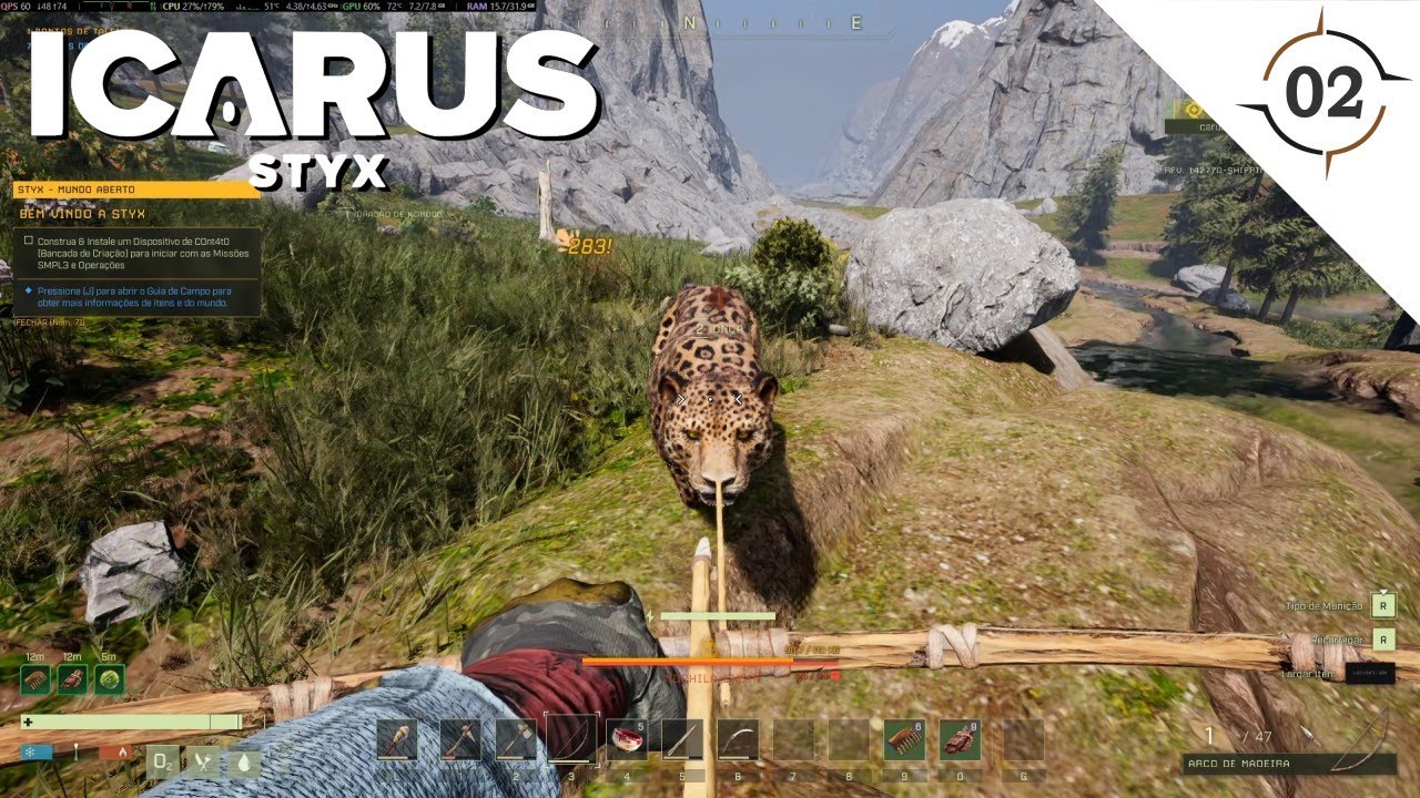 A FLORESTA DE STYX É MAIS PERIGOSA DO QUE PARECE 😱 | ICARUS Gameplay PT-BR EP02