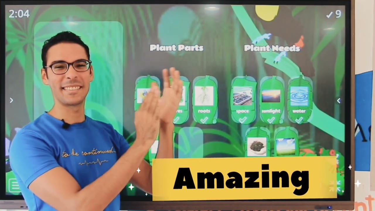 Science Primary 5 Theme 1 concept 1 lesson 1 The plant mr seif ساينس الصف الخامس الابتدائي لغات