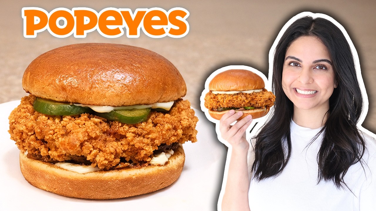 I Followed a Popeyes Chicken Sandwich Recipe
