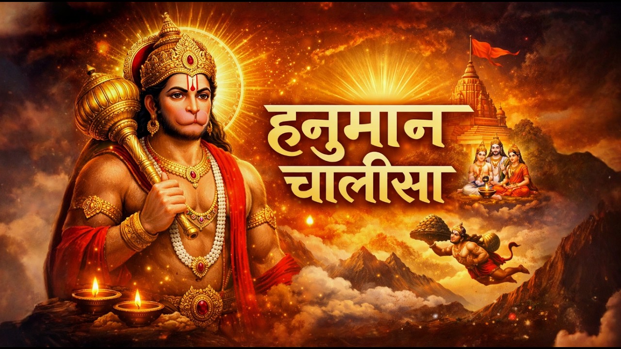 Hanuman Chalisa Full | Fear Ends, Strength Begins | Jai Shree Ram 🙏
