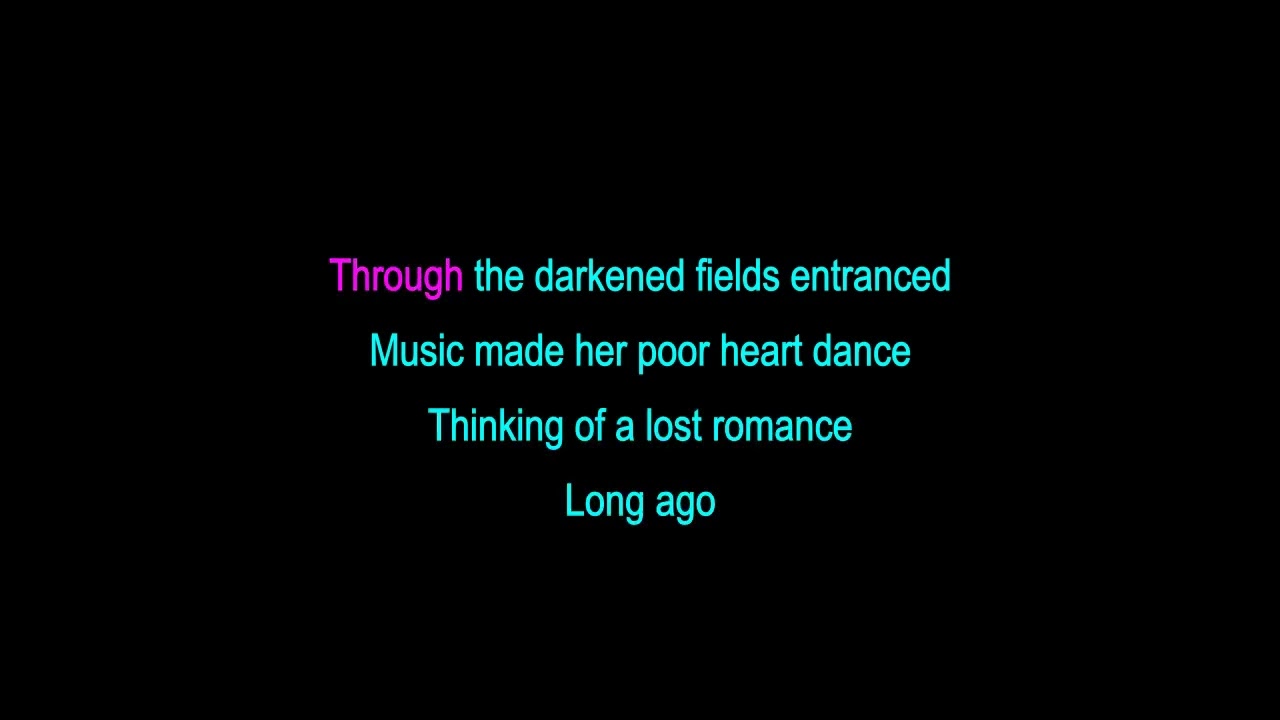 Blackmore's Night   Shadow of the Moon karaoke